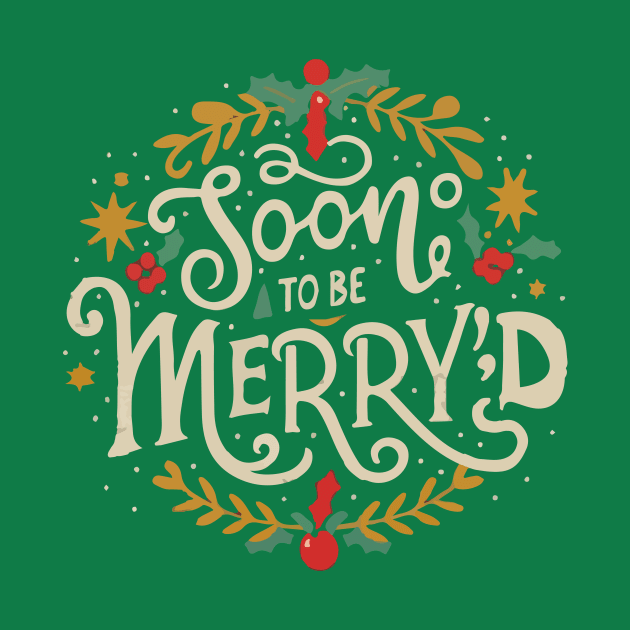 Christmas Bells and Wedding Rings: Soon to Be Married Tee by tee-shirter