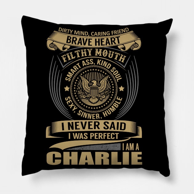 CHARLIE Pillow by Nicolbar