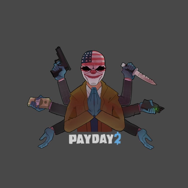 Payday 2 - Teamwork by nicolaspx