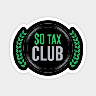 $0 Tax Club Magnet