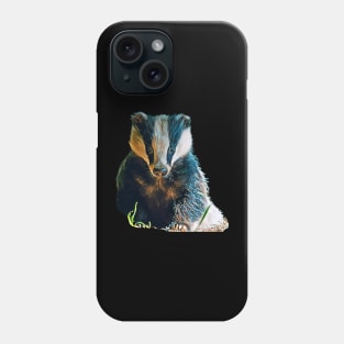 Badger - Woodland Themed Kids Room, Funny Gifts For Forester, Cute Animals Phone Case