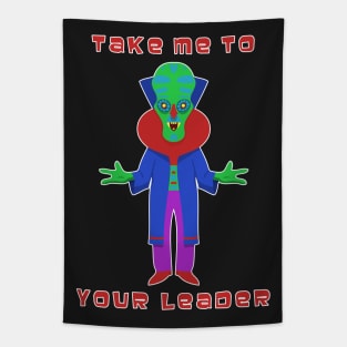 Take Me to Your Leader Tapestry