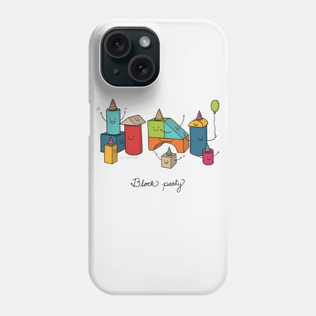 Block Party Phone Case by oddowl