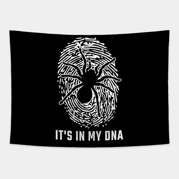 Spider It's in my Dna Tarantula Tapestry by Stoney09