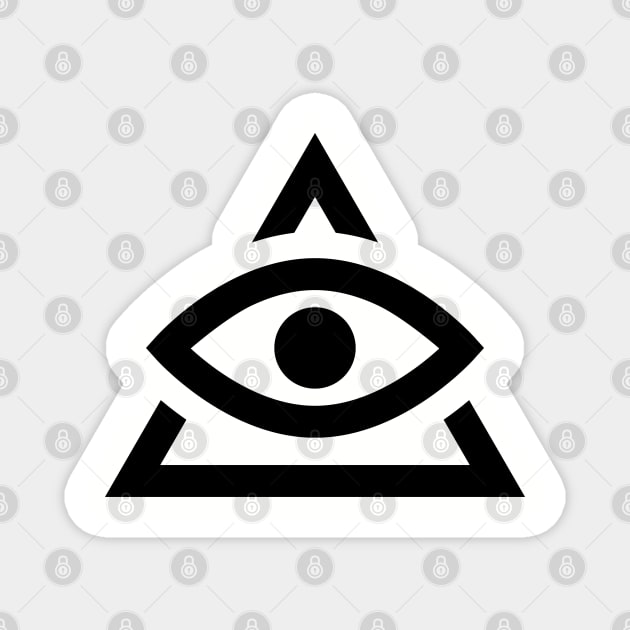 all seeing eye Magnet by drugsdesign