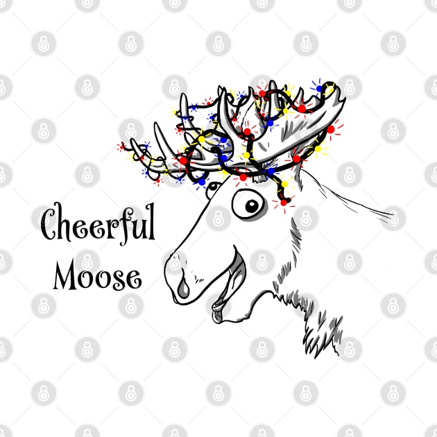 Cheerful Moose - Holiday Edition! by Aethyrworlds