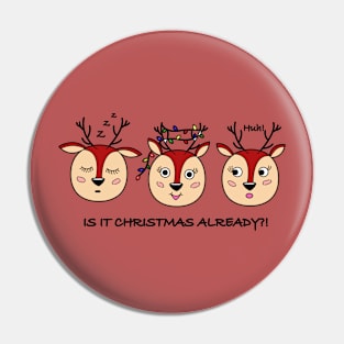 CHRISTMAS DEERS Pin