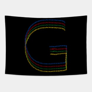 The letter G! Tapestry