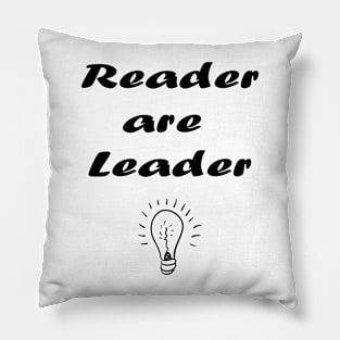 Reader are leader,Book Lover Gift,Teacher Gift. Pillow