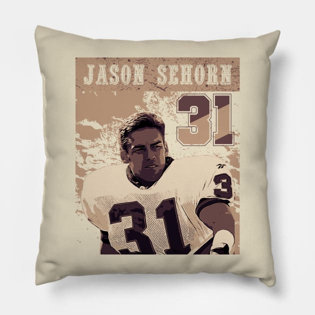 Jason Sehorn | 31 Pillow by Aloenalone