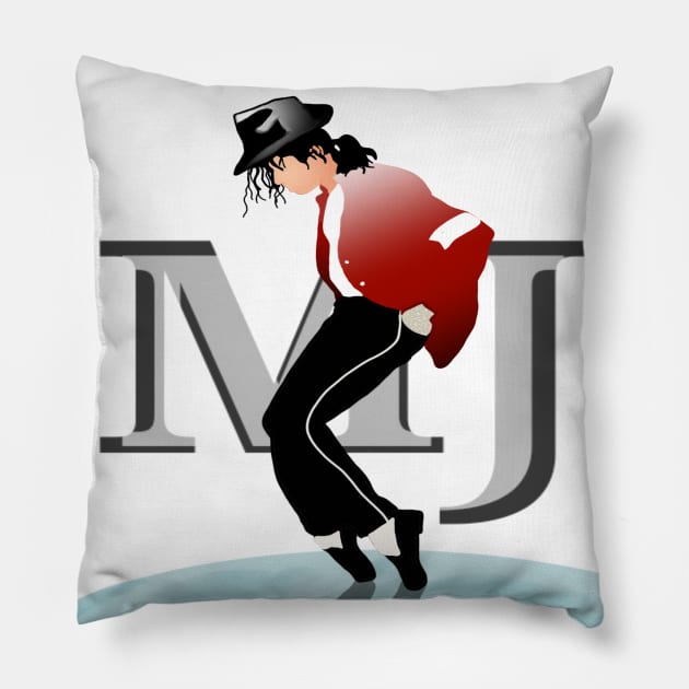 Michael Jackson Moonwalk Pillow by laurelsart2014