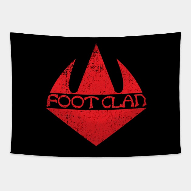 Foot Clan Tapestry by Daletheskater