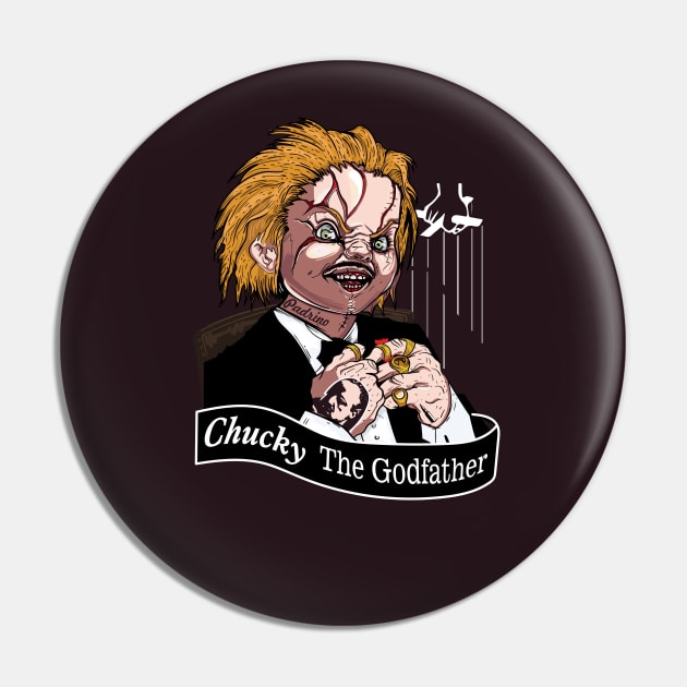 Chucky The Godfather Pin by Frajtgorski