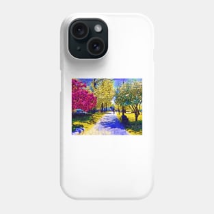 New England Village Public Garden Phone Case