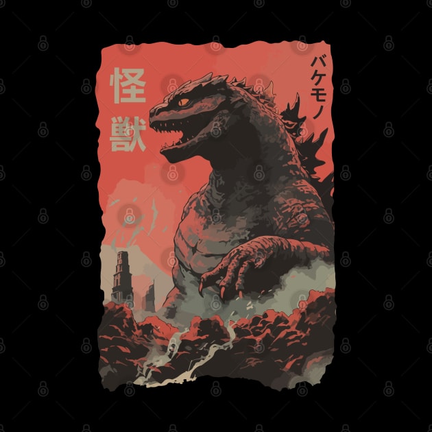 Godzilla The Great Kaiju by RetroPandora