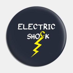 Electric Shock Logo Pin