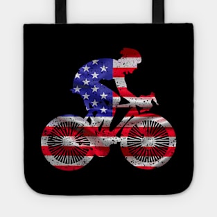 'Extreme Biking USA Flag' Awesome Bike Gift Tote