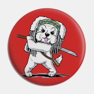 MALTESE MICHONNE Pin