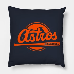 Astros Up to Bat Pillow