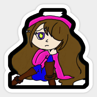 Anime Girl Hottie Stickers Teepublic