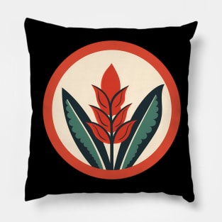 Alpinia Red Ginger Flower, Love Plants Pillow