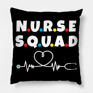 Nurse Squad Pillow