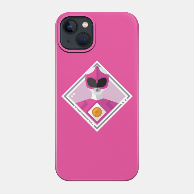 Pink Pterodactyl Ranger - Mighty Morphin Power Rangers - Phone Case