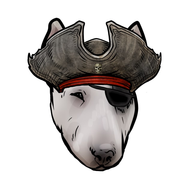 Bull Terrier Pirate by whyitsme