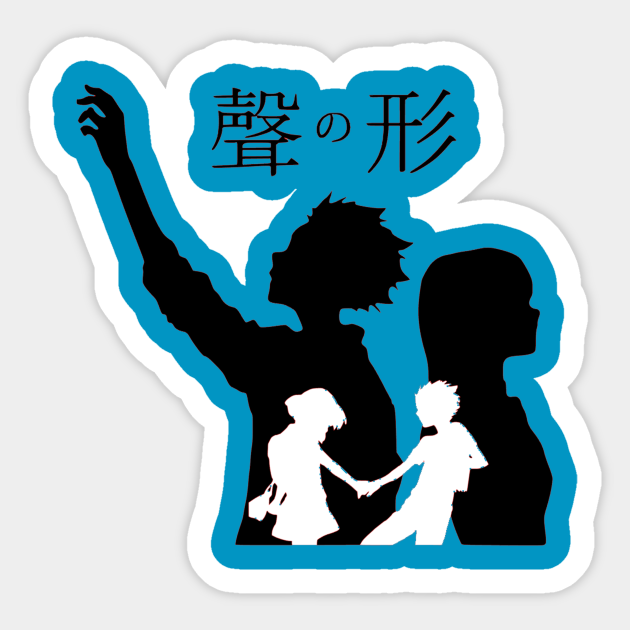 Schepsel Imperialisme gezagvoerder Koe no Katachi A Silent Voice - Koe No Katachi - Sticker | TeePublic
