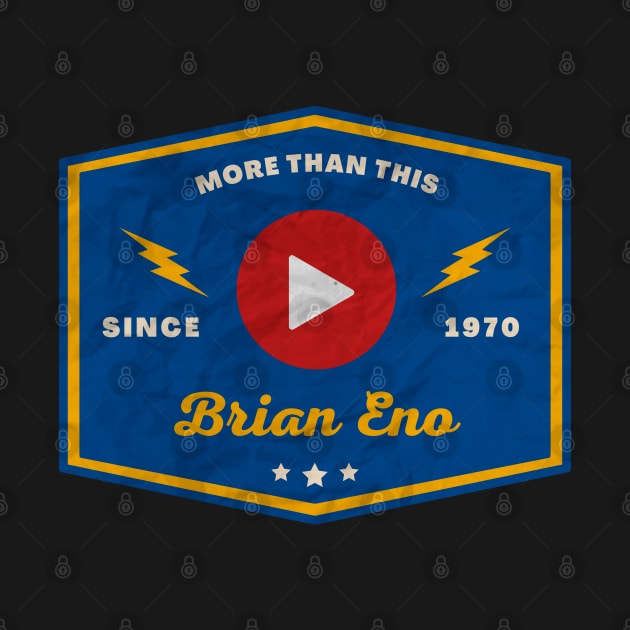 Brian Eno // Play Button by Blue betta