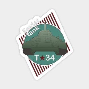 Soviet medium tank T-34-76 Magnet