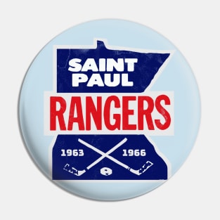 Defunct St. Paul Rangers Hockey Pin