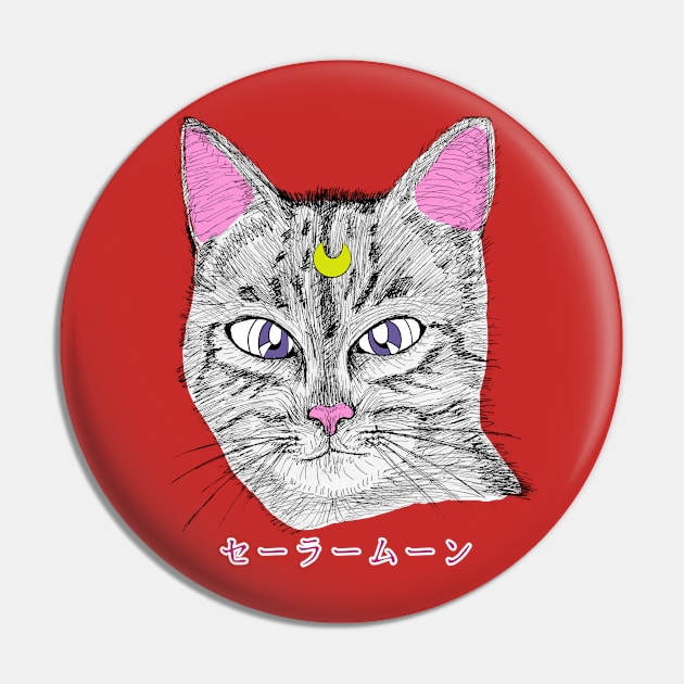 Artemis ~ Sailor Moon Pin by hellokittysan_16