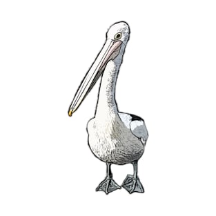 IT'S A PELICANS LIFE - CARTOON PELICAN BIRD FROM A PHOTOGRAPH T-Shirt