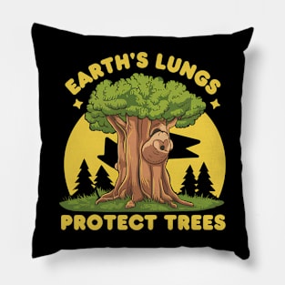 Protect Trees Pillow