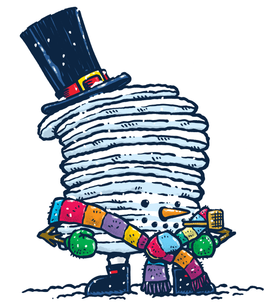 Captain Snowcakes Kids T-Shirt by nickv47