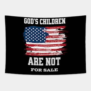 God's children are not for sale Tapestry