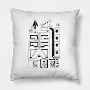 freddy mamani house Pillow