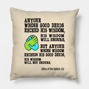 Good Deeds and Wisdom Pillow