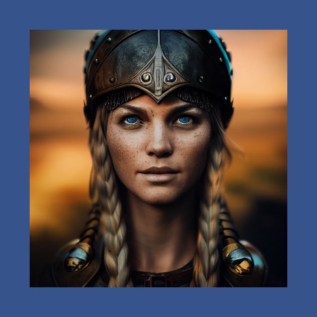 Viking Shield Maiden by Grassroots Green