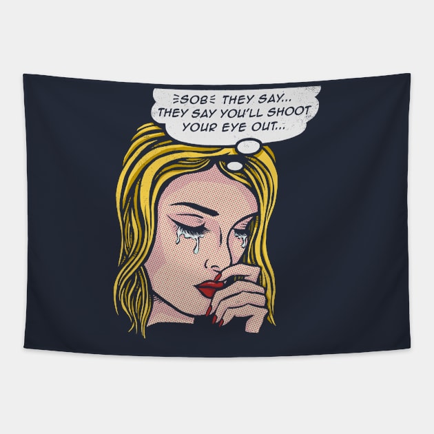 You'll shoot your eye out Tapestry by kg07_shirts