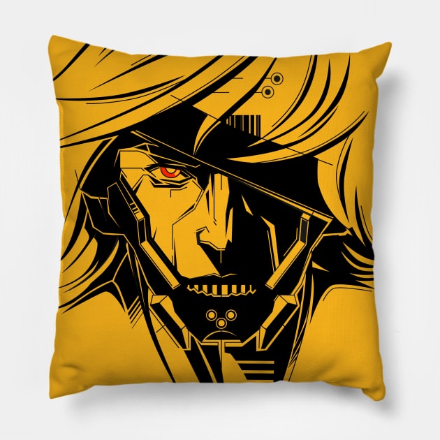 111 Raiden Pillow by Yexart