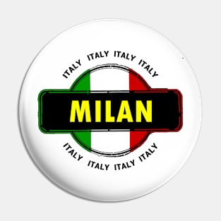 Milan, Italy Pin