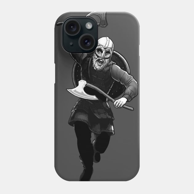 The Age of Vikings: Berserker Phone Case by The British History Podcast