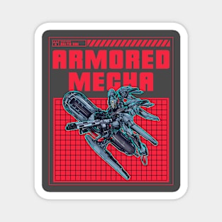 Mecha Anime Manga Magnet