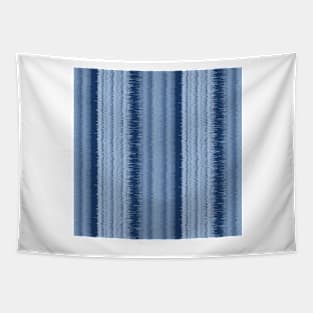 Ikat textured stripes Tapestry