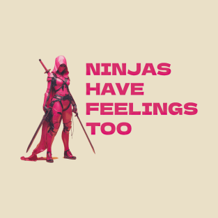 Pink ninja T-Shirt