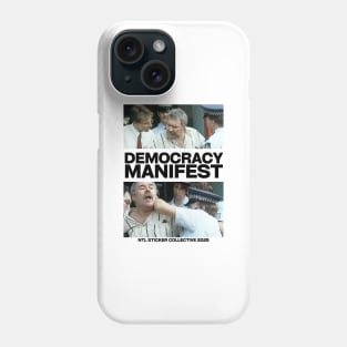 Democracy Manifest The Movie | White Phone Case