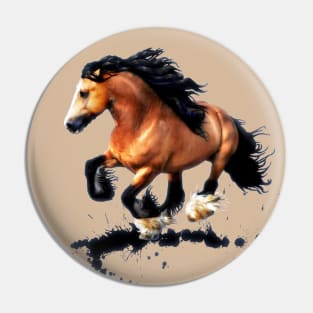 Lord Creedence, Gypsy Vanner Horse Pin