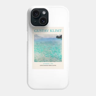 Gustav Klimt Attersee Painting Phone Case